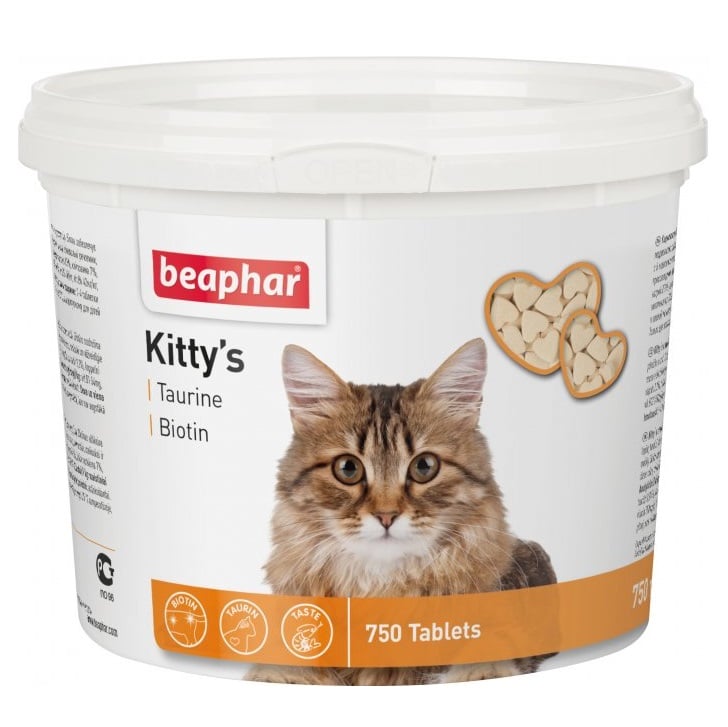 Витаминизированное лакомство Beaphar Kittys для кошек, 750 шт. (12597) - фото 1