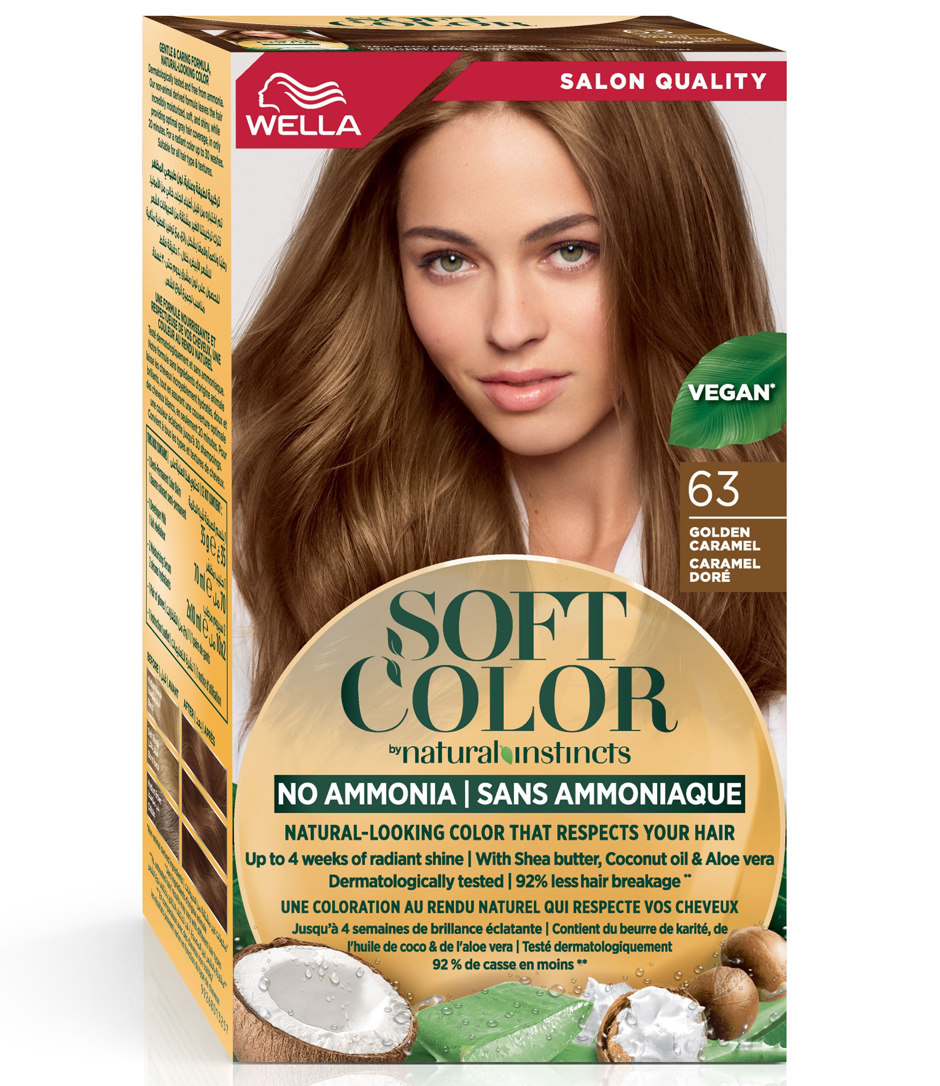 Краска для волос Wella Soft Color тон 63 Карамель (3614228865807) - фото 2