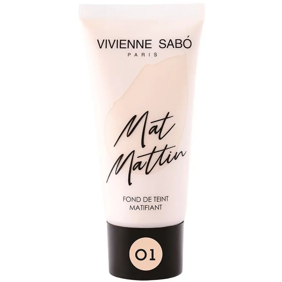 Тональний крем для обличчя Vivienne Sabo Mat Mattin відтінок 01, 25 мл - фото 1