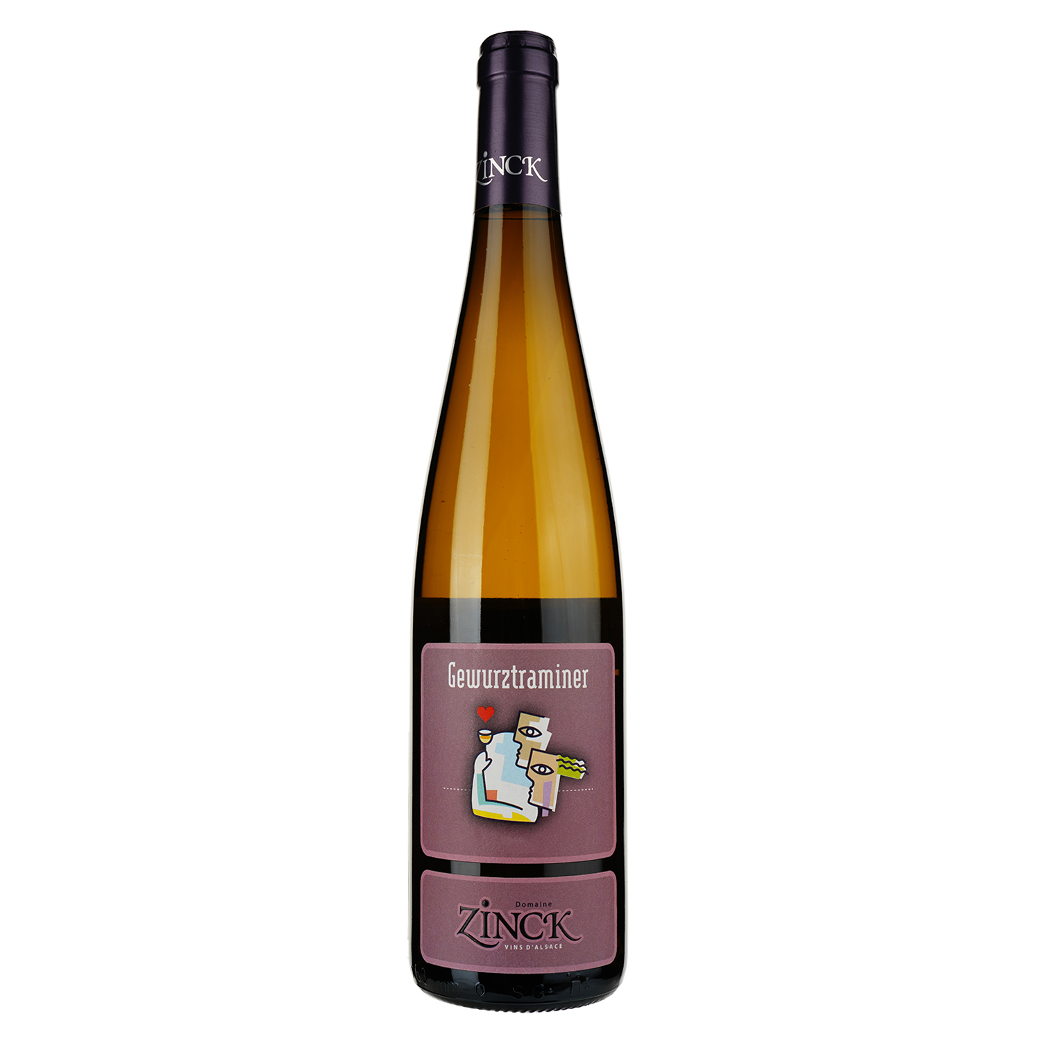 Вино Vins Zinck Sarl Gewurztraminer, біле, сухе, 0,75 л - фото 1