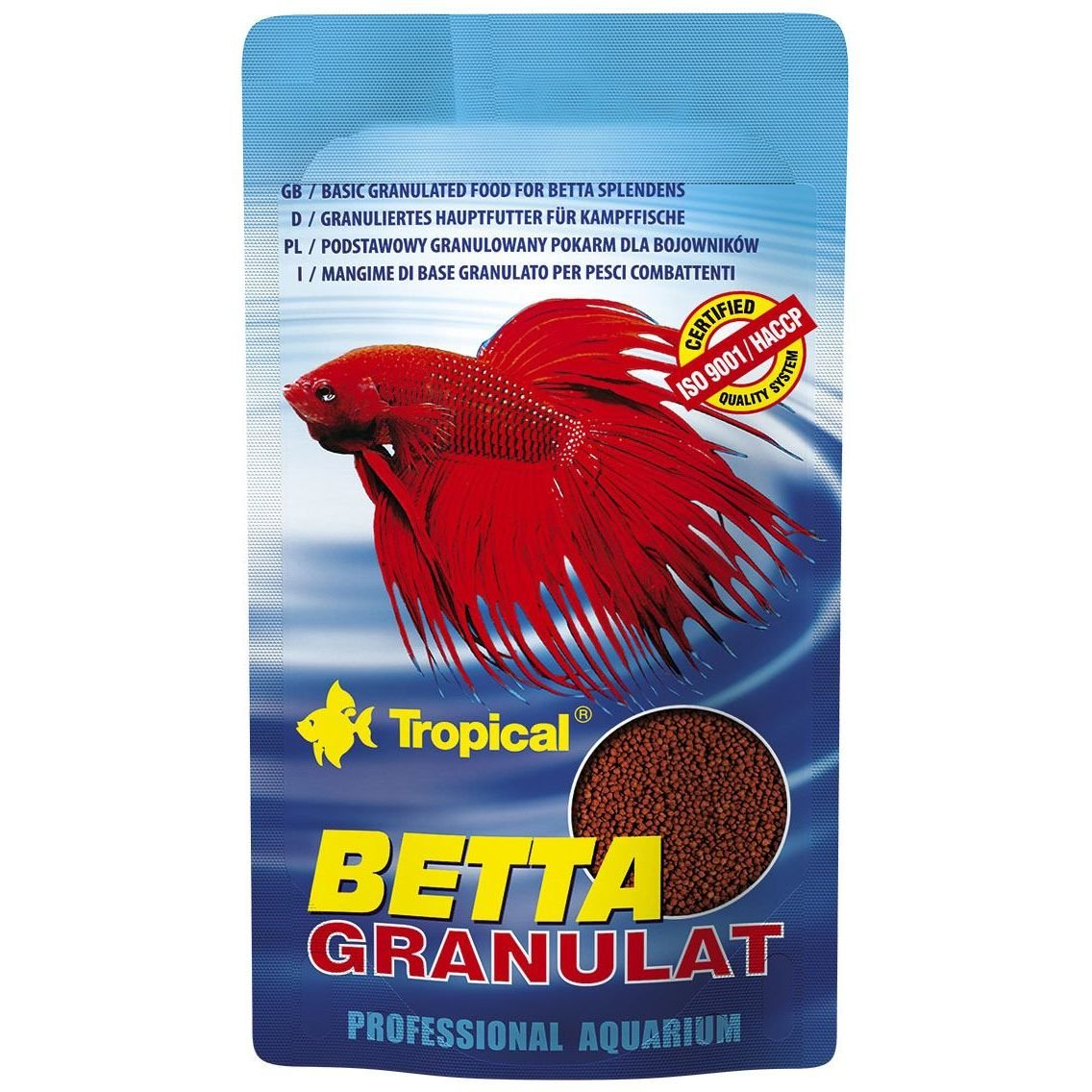 Фото - Корм для рыб Tropical Корм для риб  Betta, у гранулах, 10 г 