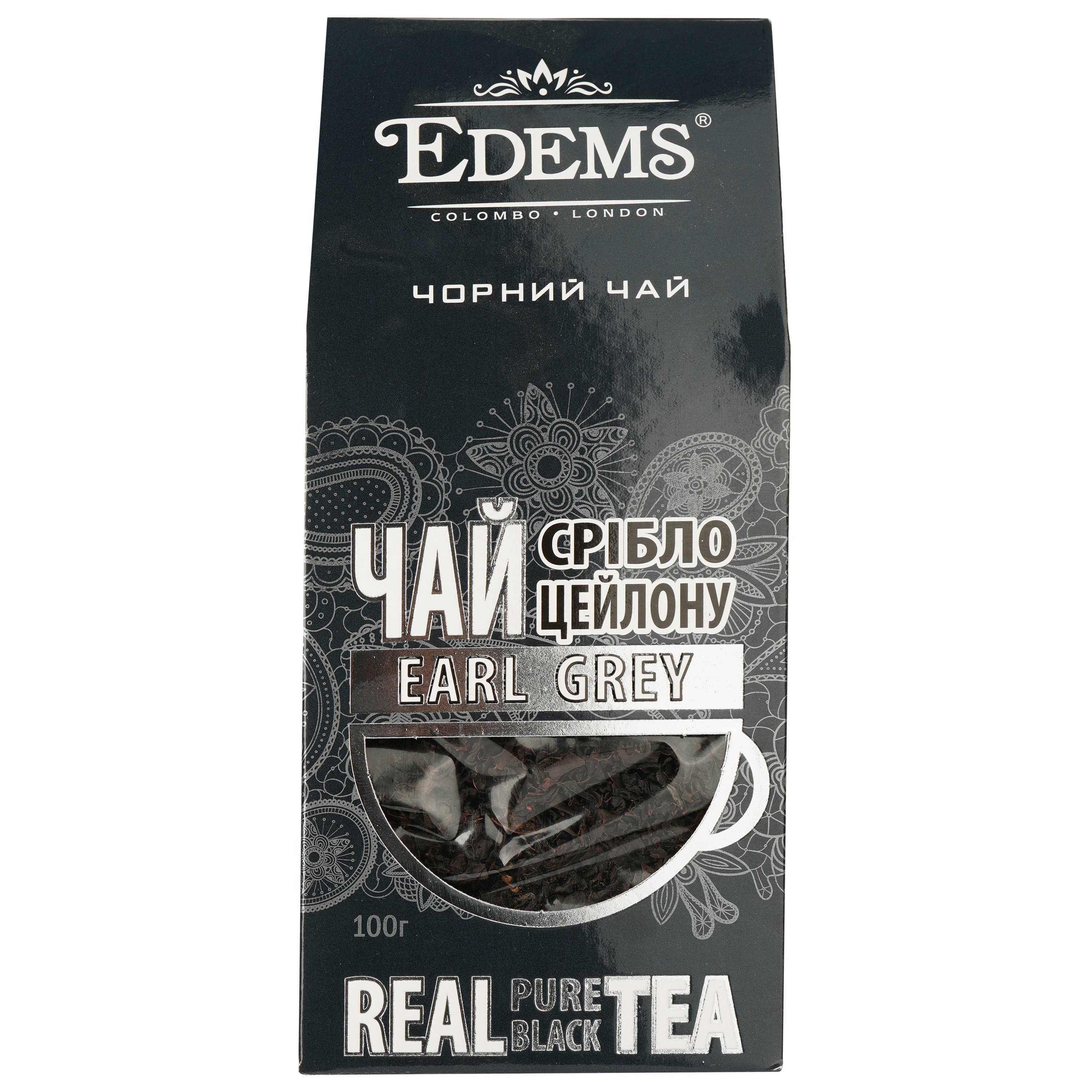 Чай чорний Edems Срібло Цейлону, 100 г - фото 1