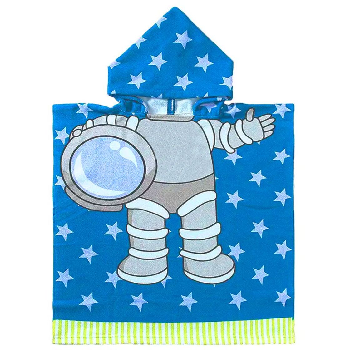 Рушник дитячий Love You Космонавт, банний, з капюшоном, 115х60 см (4596) - фото 1