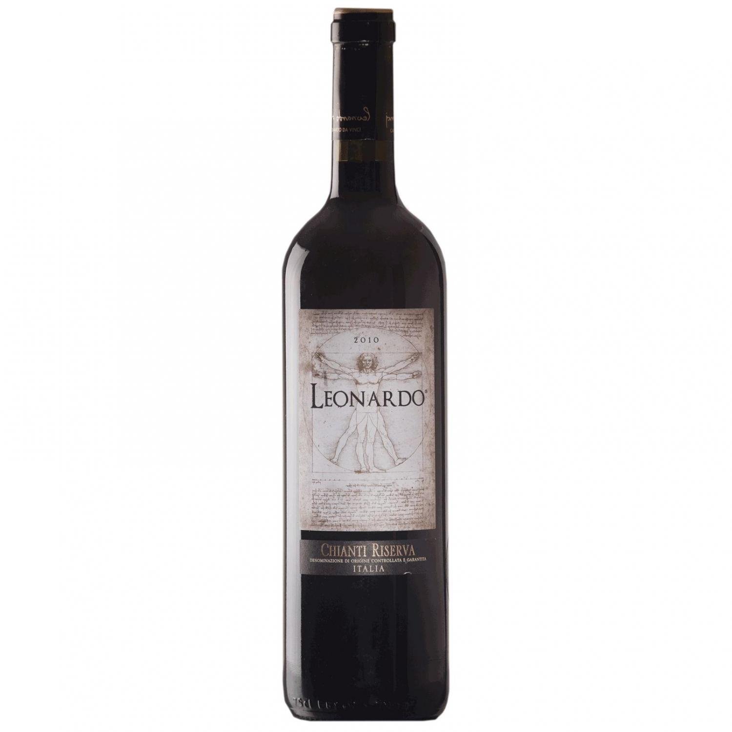 Вино Leonardo Chianti Riserva, 13,5%, 0,75 л (553202) - фото 1