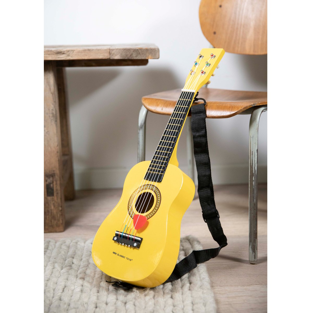 Гитара New Classic Toys желтая (10343) - фото 2