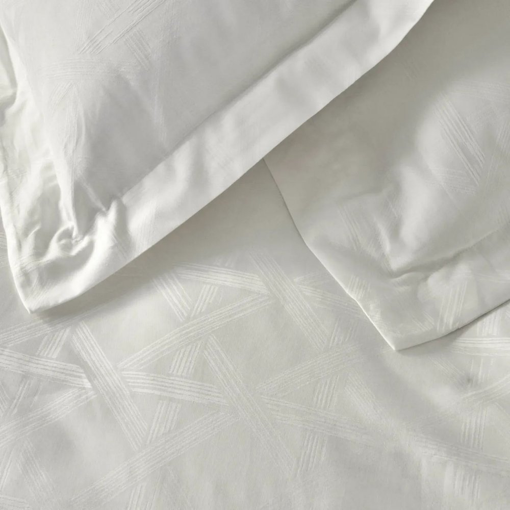 Комплект постільної білизни Karaca Home White Colletion Santino, євростандарт, білий, 4 предмети (svt-2000022306034) - фото 5