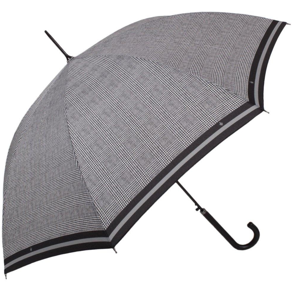 Жіноча парасолька-палиця Fulton 84 см сіра - фото 1