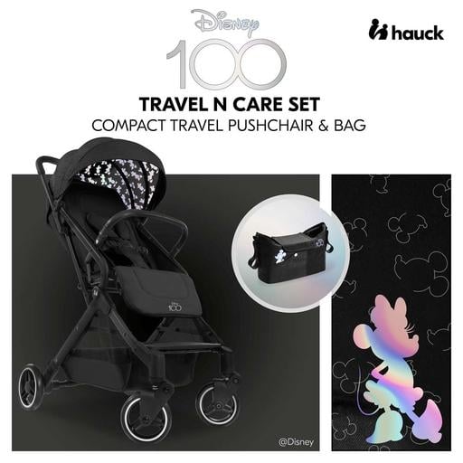 Коляска прогулочная Hauck Travel N Care Disney 100 Black + органайзер (16023-7) - фото 7