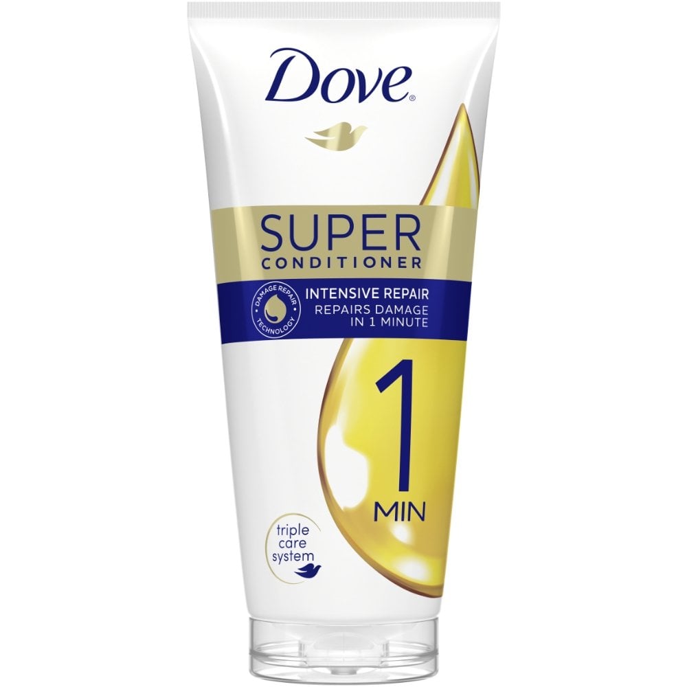 Кондиционер Dove 1 Minute Super Conditioner Интенсивное восстановление для поврежденных волос 170 мл - фото 1