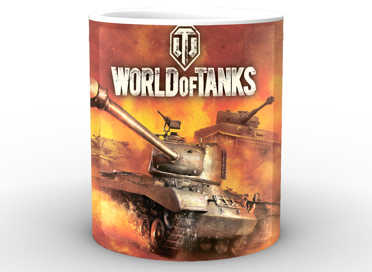 Кружка GeekLand World of Tanks Світ танків постер WT.02.012 - фото 2