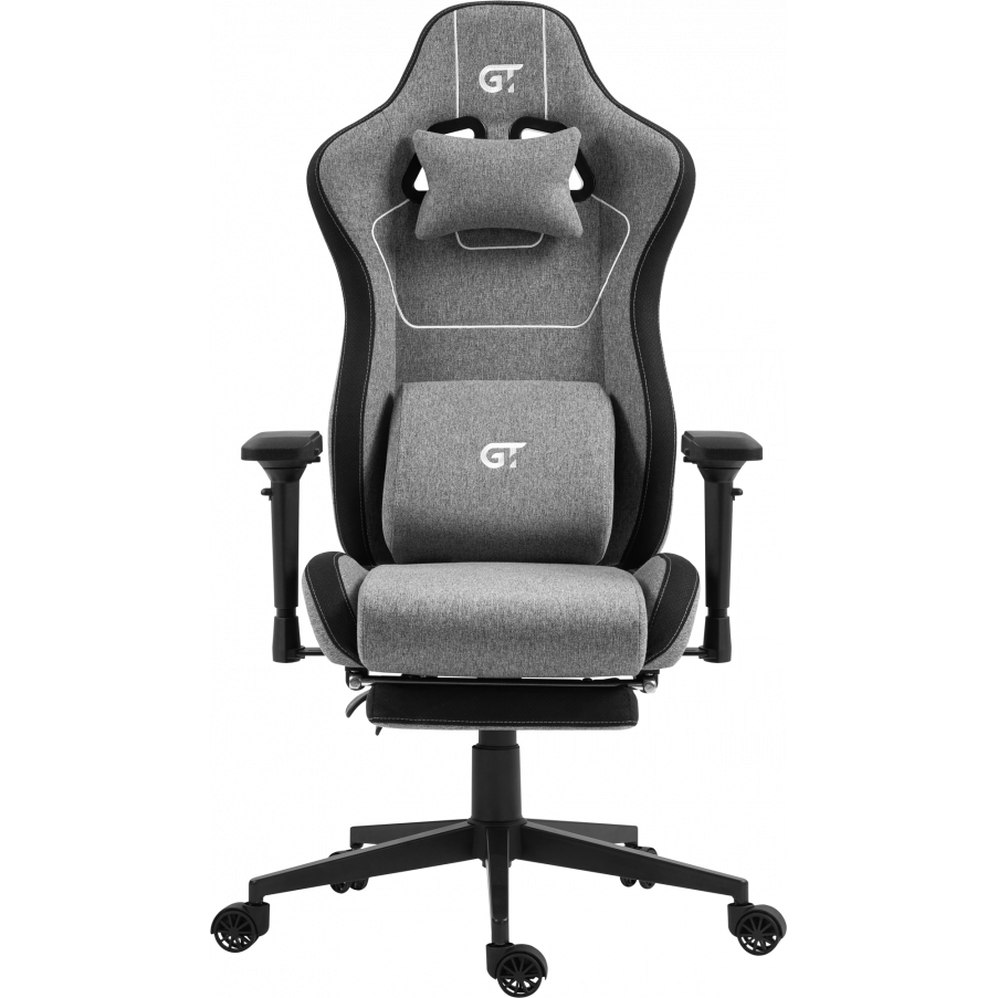 Геймерское кресло GT Racer X-2305 Fabric Gray/Black (X-2305 Fabric Gray/Black) - фото 2