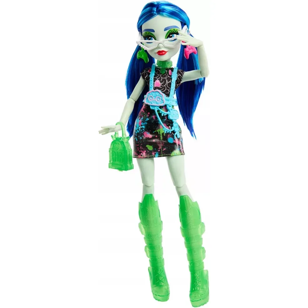 Игровой набор Monster High Неоновые и бомбардировщики Ужас-секреты Гулии (HNF81) - фото 6