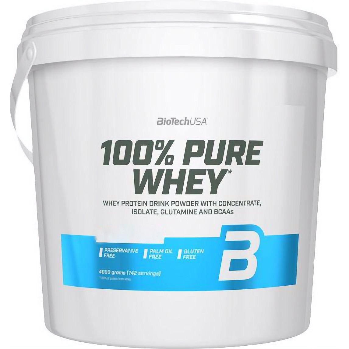Протеїн Biotech 100% Pure Whey Bourbon Vanilla 4 кг - фото 1