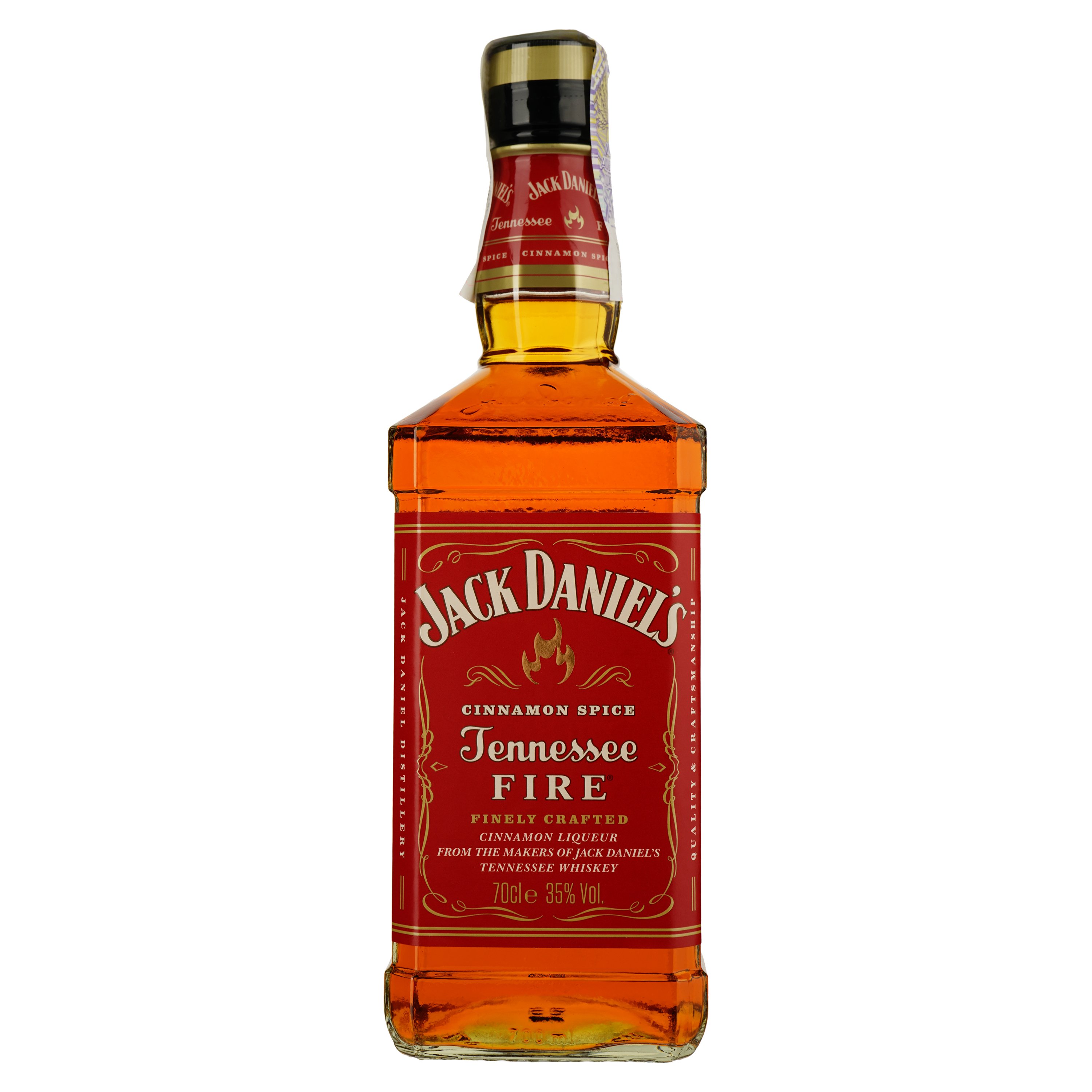 Віскі-Лікер Jack Daniels Tennessee Fire, 35%, 0,7 л (742353) - фото 1