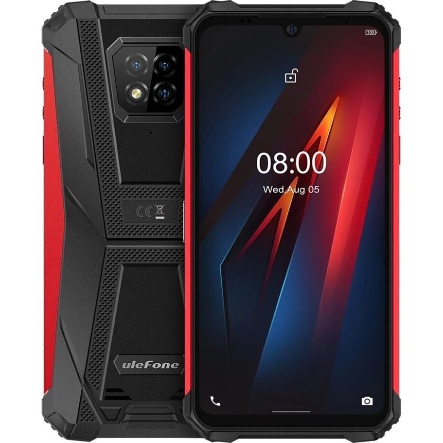 Смартфон Ulefone ARMOR 8 4/64 Gb Global NFC Red - фото 1