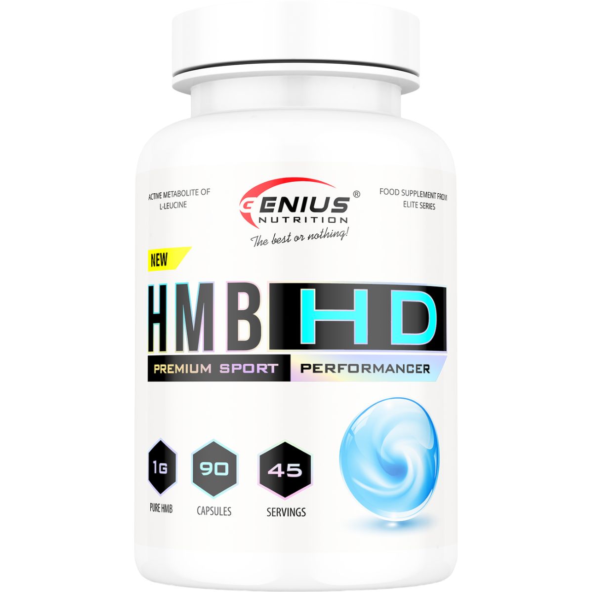 Бустер тестостерону Genius Nutrition HMB-HD 90 капсул - фото 1