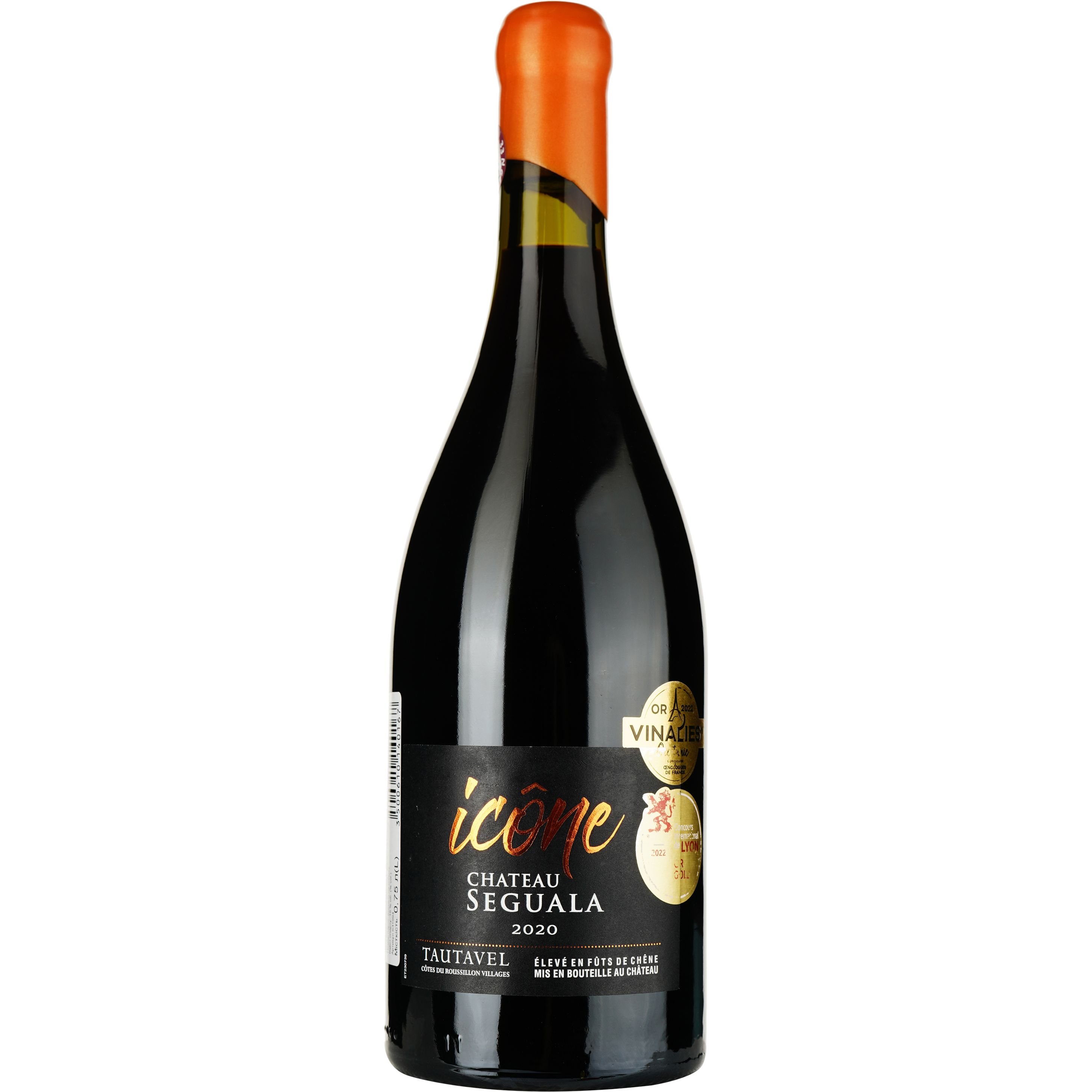 Вино Chateau Mas Seguala Icone AOP Cotes Du Roussillon Villages Tautavel 2020 красное сухое 0.75 л - фото 1