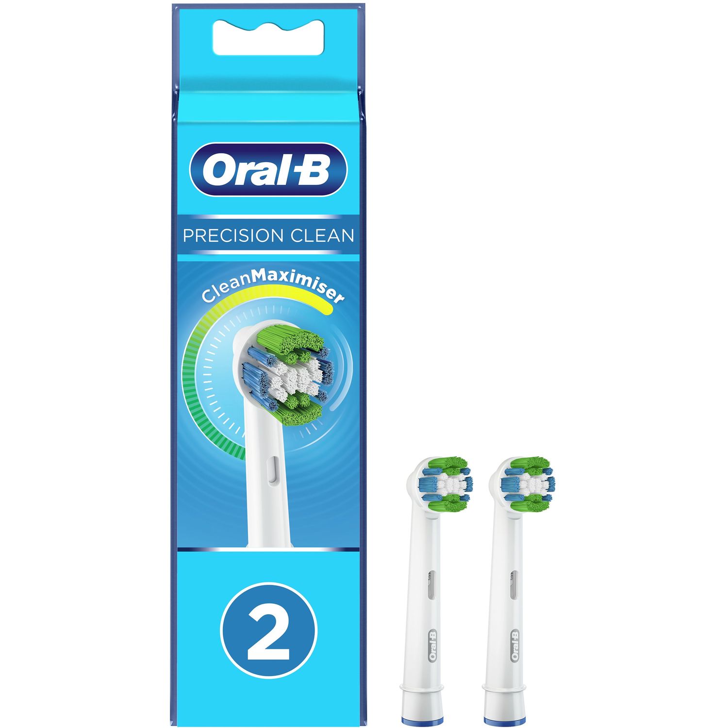 Насадки для електричної зубної щітки Oral-B Precision Clean, 2 шт. - фото 1