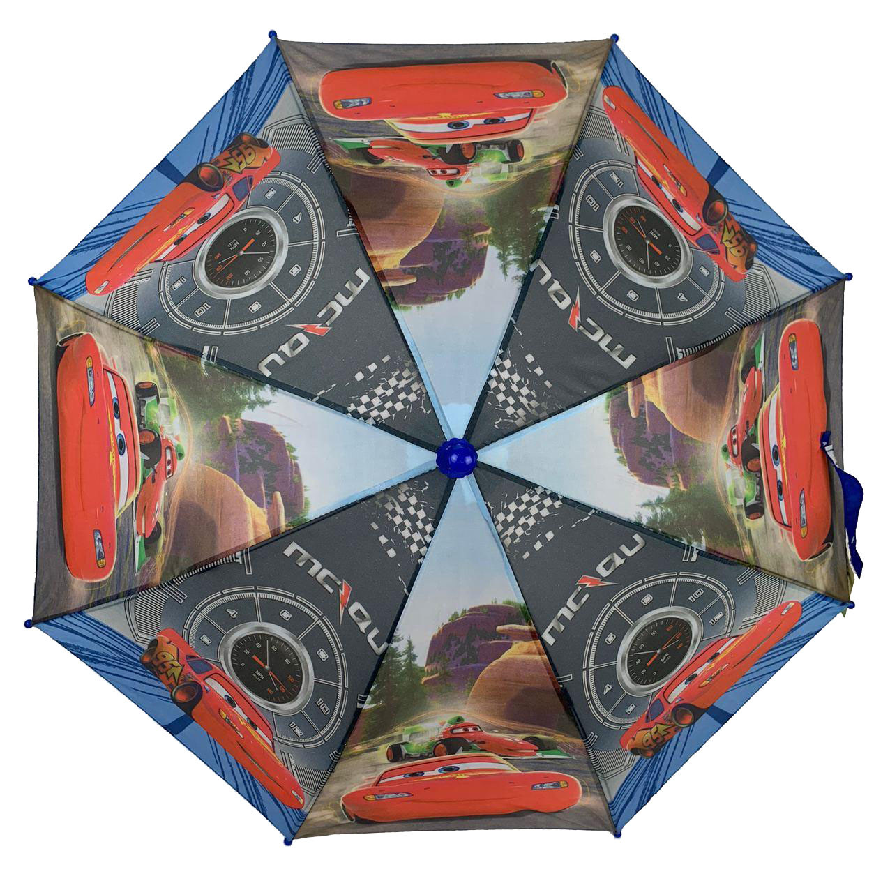 Дитяча парасолька-палиця напівавтомат Paolo Rossi 88 см різнобарвна - фото 2