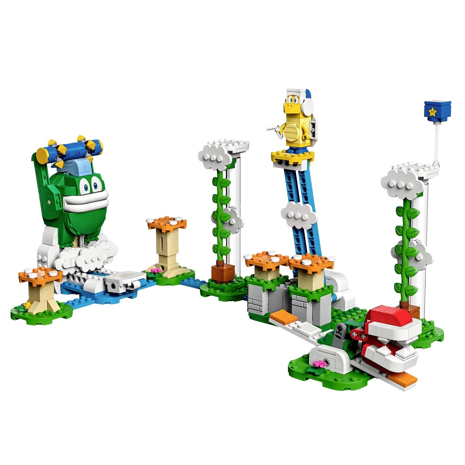 Конструктор LEGO Super Mario Дополнительный набор Big Spike's Cloudtop Challenge, 540 деталей (71409) - фото 4
