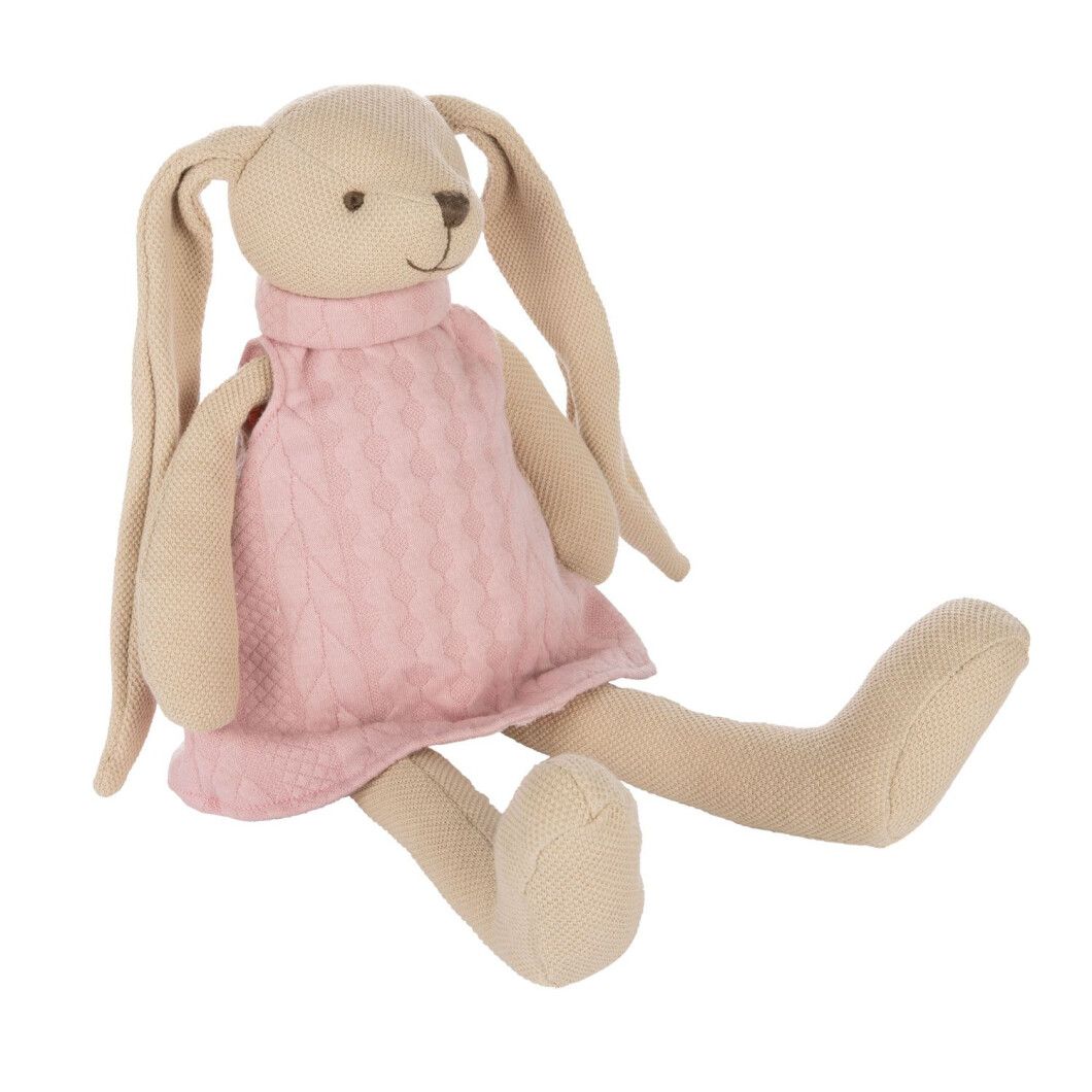 М'яка іграшка Canpol babies Кролик, рожевий (80/200 pin) - фото 4