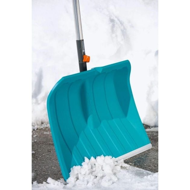 Лопата для уборки снега Gardena Combisystem со стальным кантом без ручки 50 см - фото 4