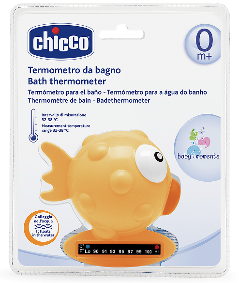 Термометр для ванной Chicco Рыбка, желтый (06564.00) - фото 2