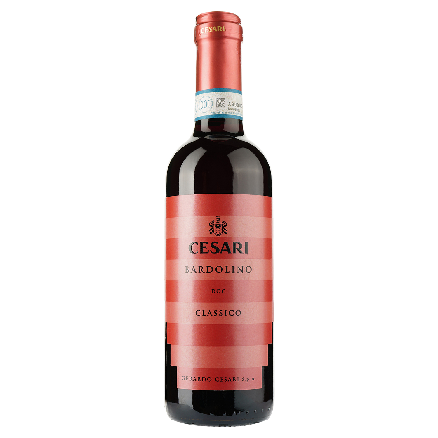 Вино Cesari Bardolino Classico, червоне, сухе, 0,375 л - фото 1