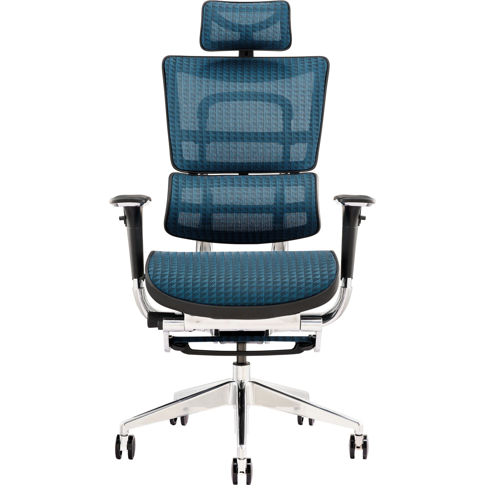 Офисное кресло GT Racer X-801L (W-85), синее (X-801L Blue (W-85)) - фото 2