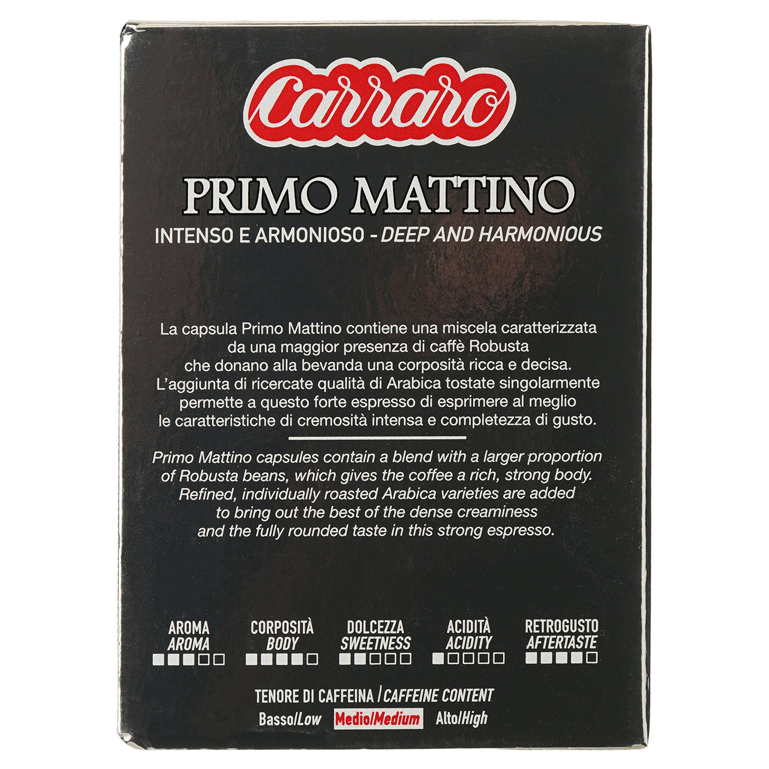Кофе в капсулах Carraro Lavazza A Modo Mio Primo Mattino, 16 капсул - фото 2