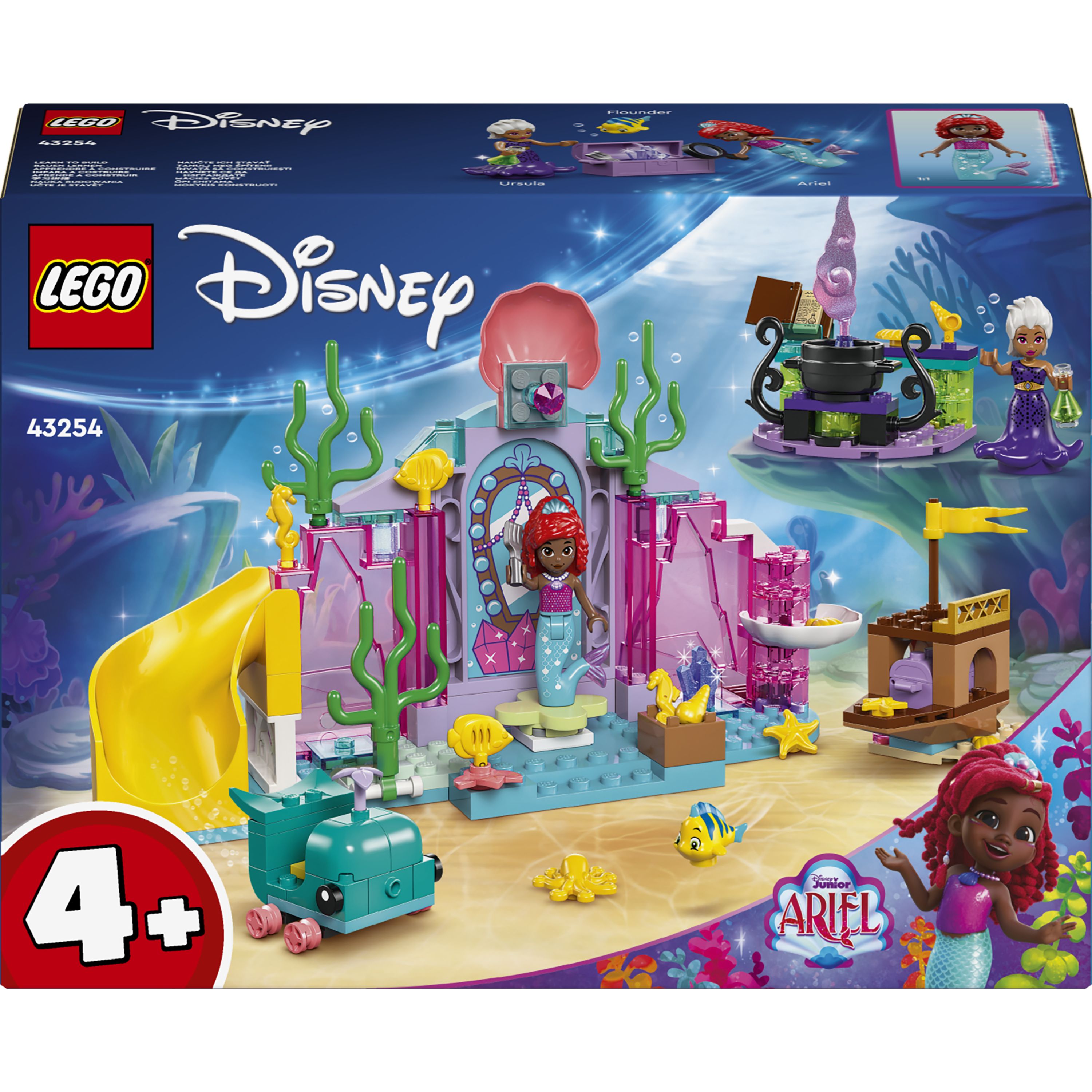 Конструктор LEGO Disney Princess Кришталева печера Аріель 141 деталь (43254) - фото 1