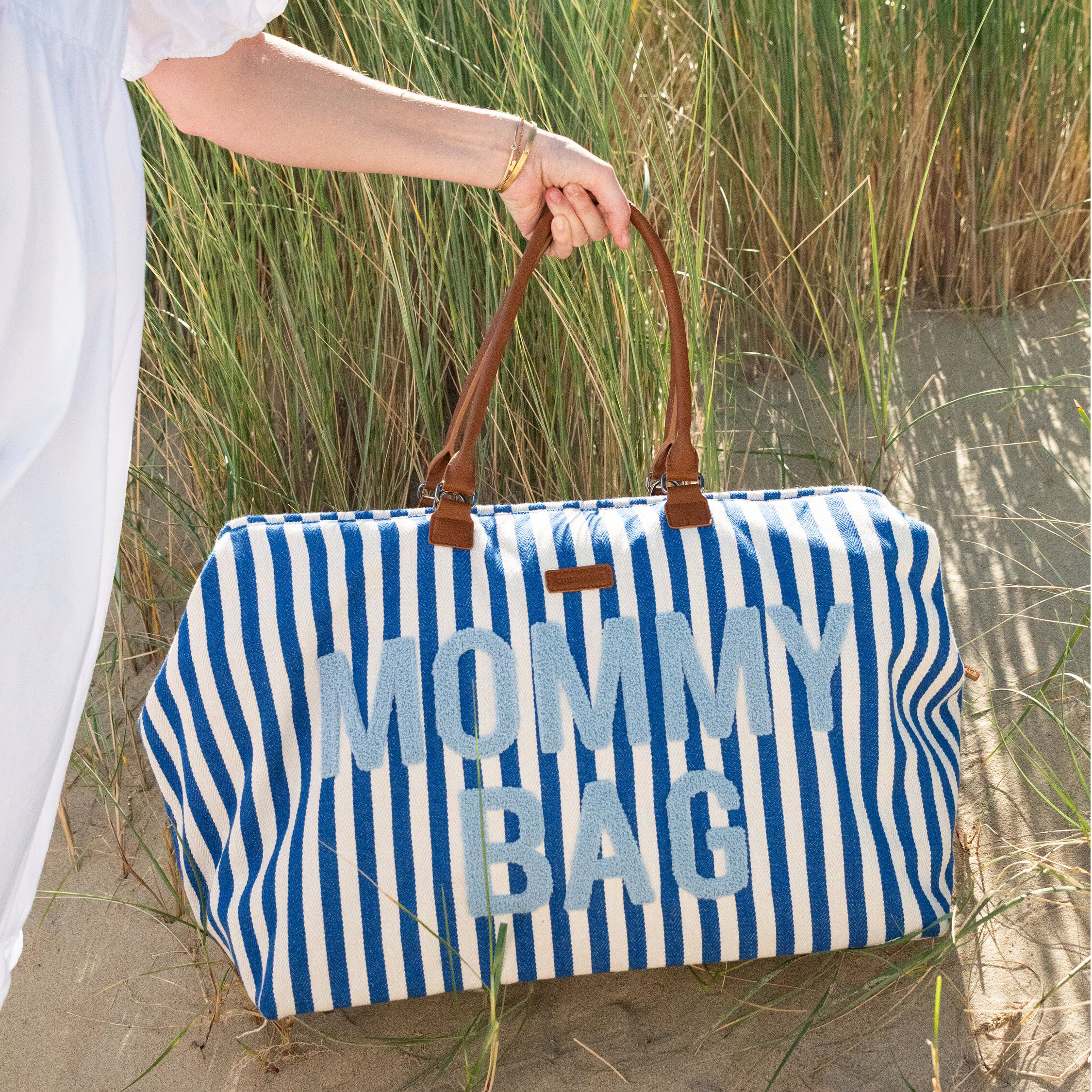 Сумка Childhome Mommy bag stripes electric blue (CWMBBSTBL) - фото 10