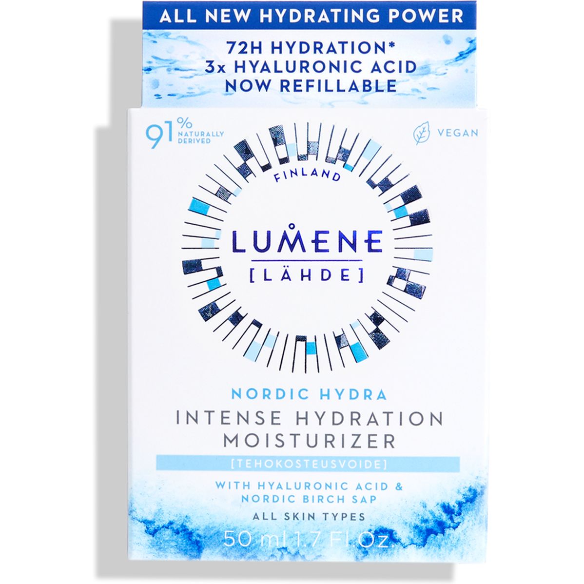 Денний зволожуючий крем Lumene Lahde Intense Hydration 72H, 50 мл - фото 3