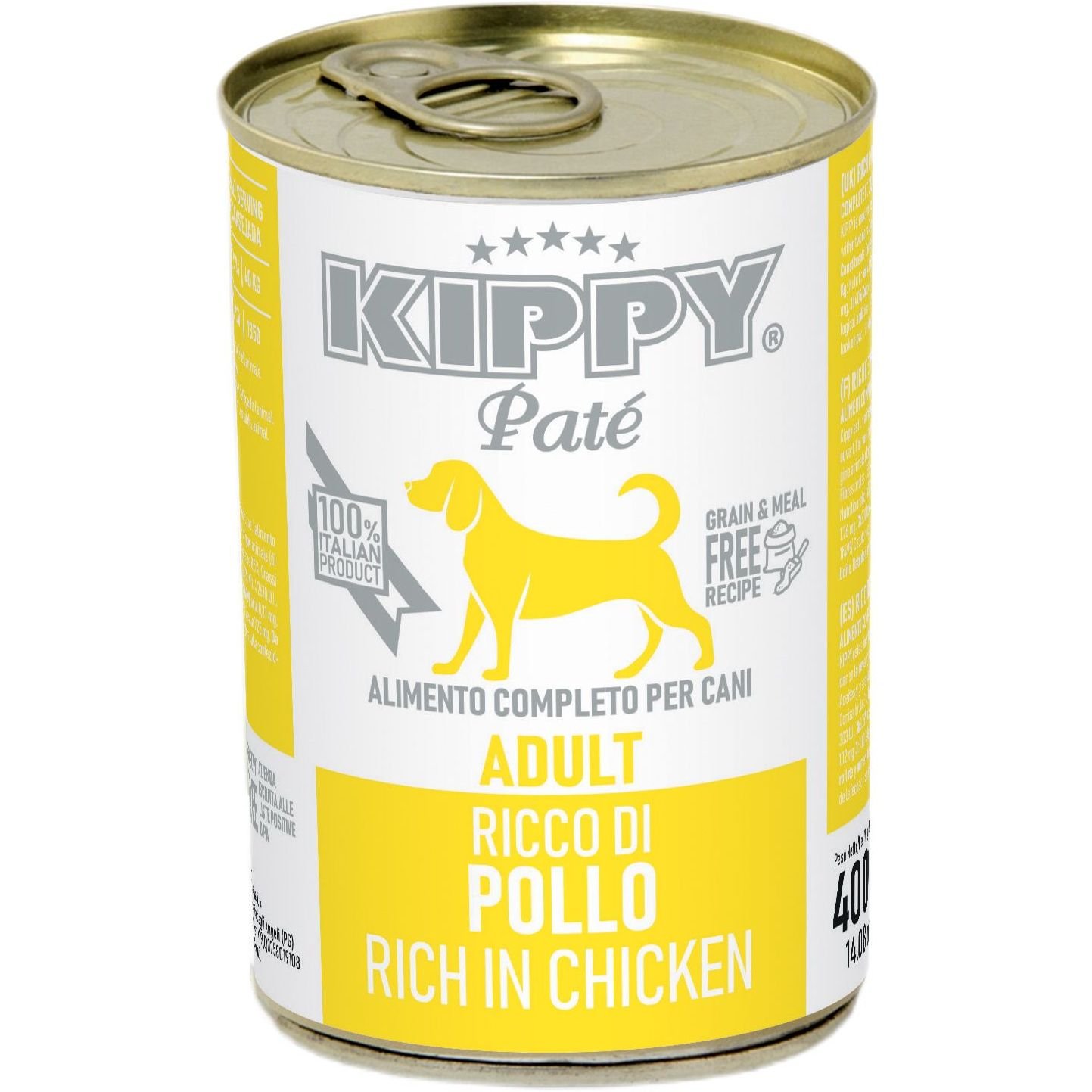 Влажный корм для собак Kippy паштет с курицей 400 г - фото 1
