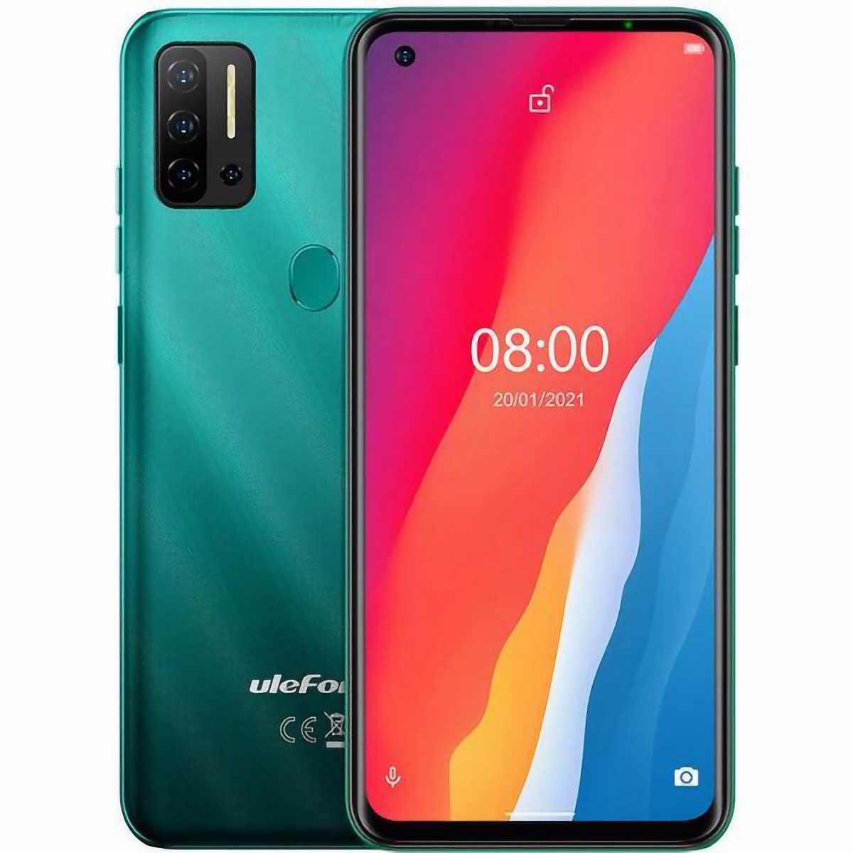 Смартфон Ulefone Note 11P Gb Global Green - фото 1