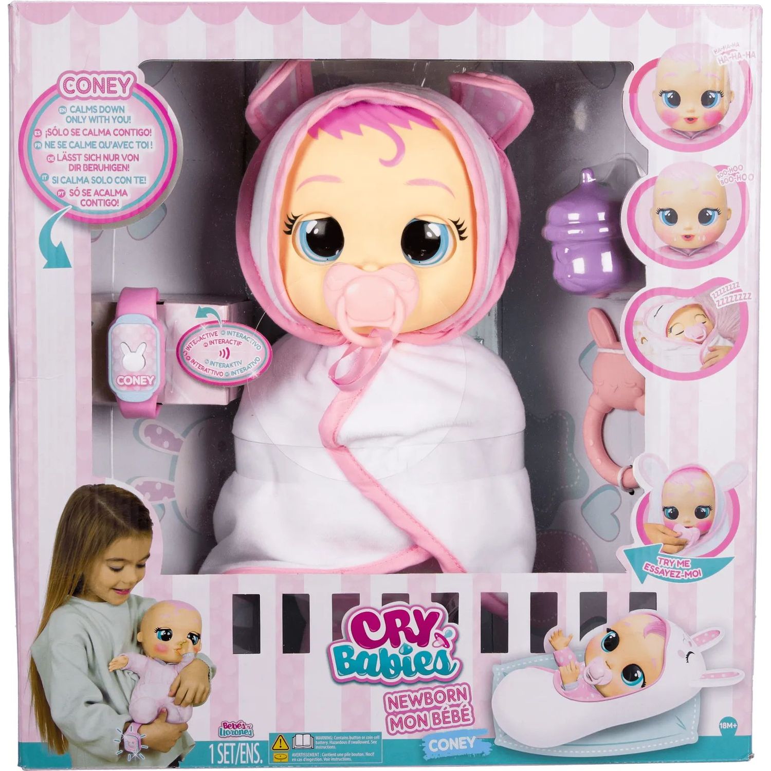 Інтерактивна лялька Cry Babies Newborn Коні 30 см (911284) - фото 10