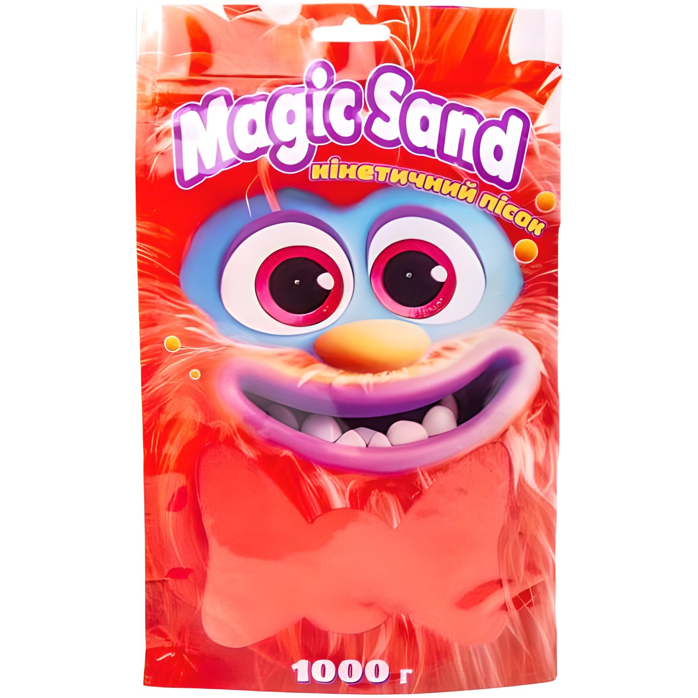 Кінетичний пісок Strateg Magic sand червоний 1 кг (39404-6) - фото 1