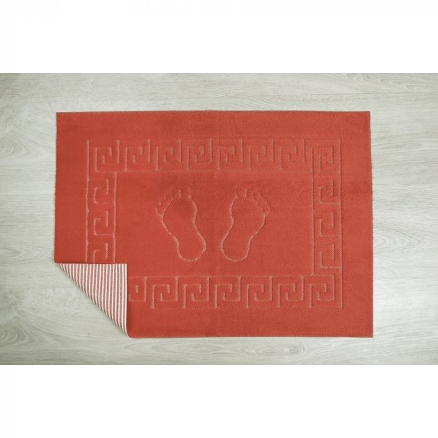 Коврик для ванной Lotus, 65х45 см, красный (svt-2000022211673) - фото 2