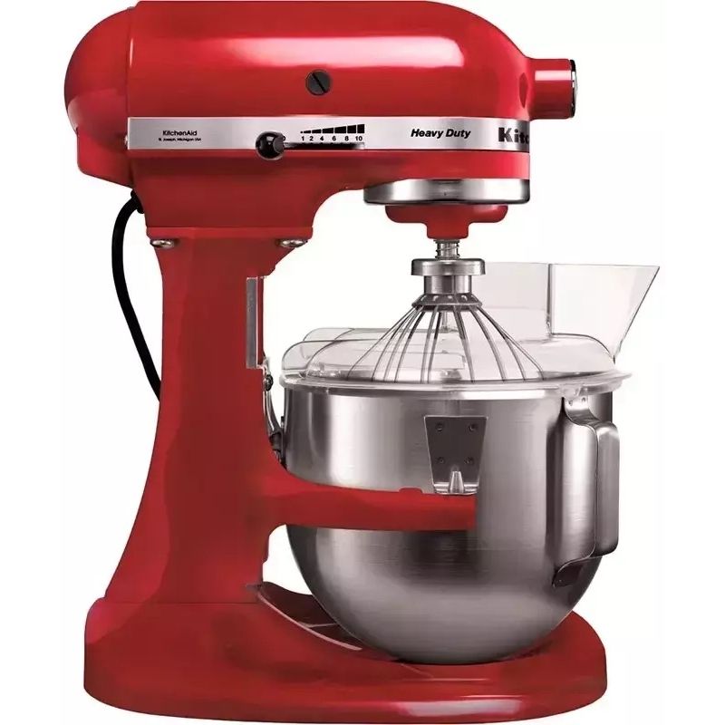 Планетарный миксер KitchenAid Heavy Duty 4.8 л красный (5KPM5EER) - фото 1