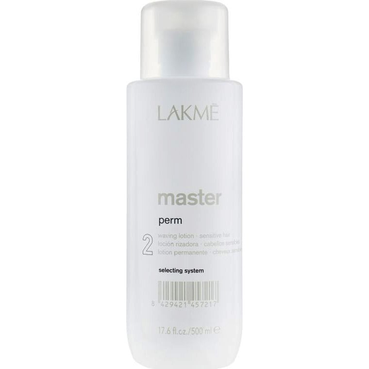 Лосьон для завивки жестких волос Lakme Master Perm Waving Lotion 0 for Ressistant Hair 500 мл - фото 1