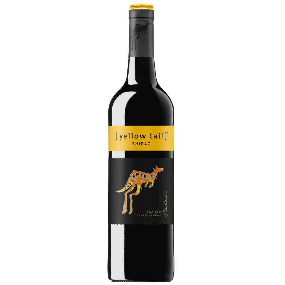 Вино Yellow Tail Shiraz, червоне, напівсухе, 0,75 л (475088) - фото 1