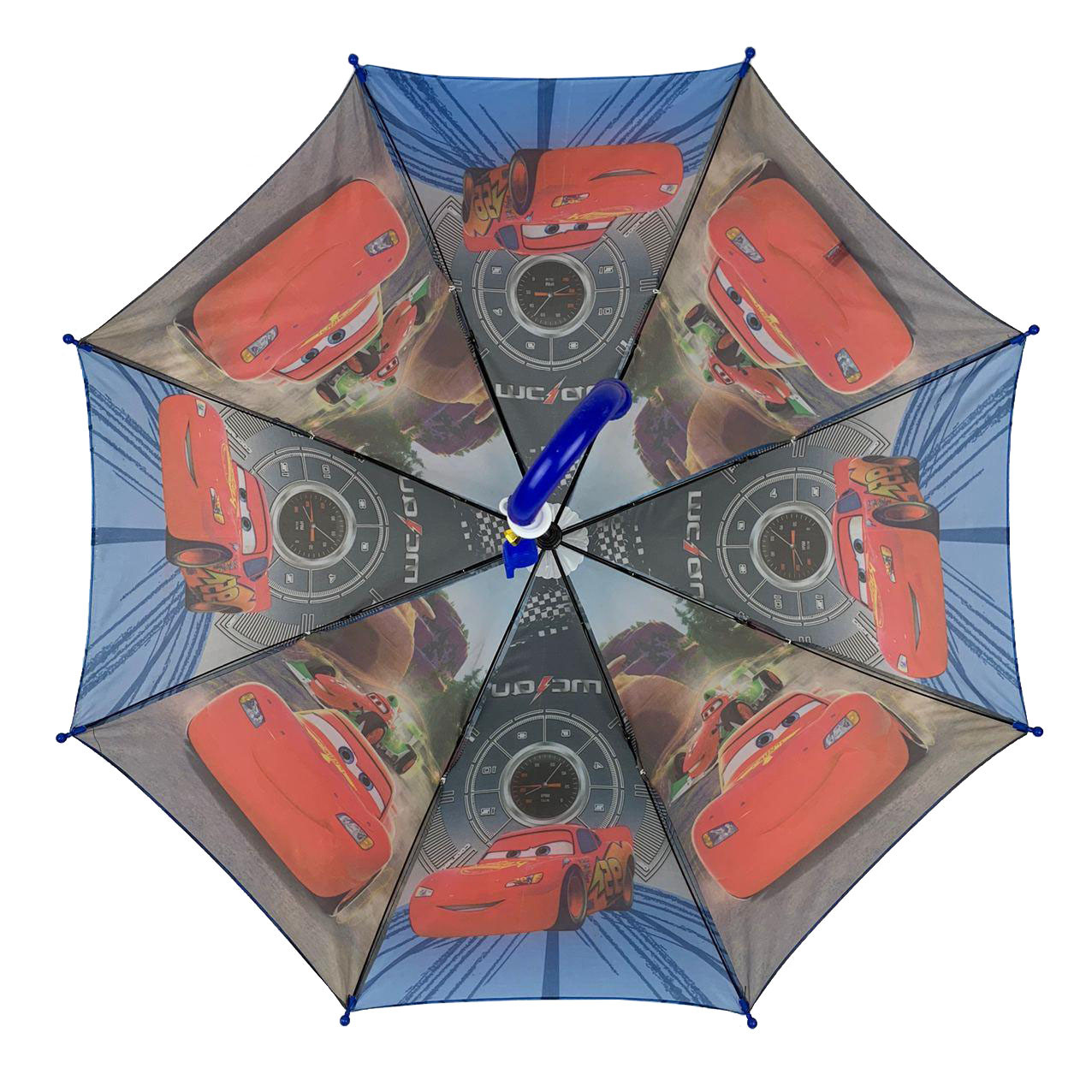 Дитяча парасолька-палиця напівавтомат Paolo Rossi 88 см різнобарвна - фото 3