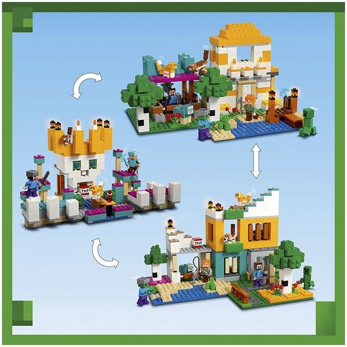 Конструктор LEGO Minecraft Скриня для творчості 4.0, 605 деталей (21249) - фото 3