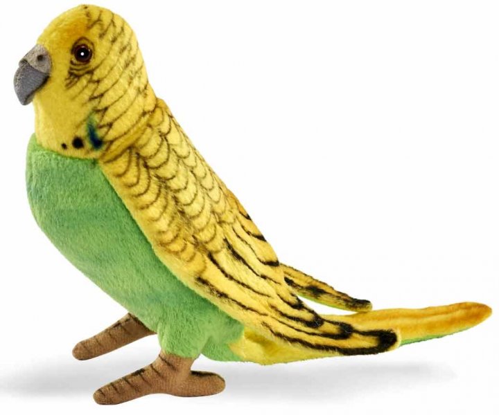 М'яка іграшка Hansa Папуга зелений, 15см (3653) - фото 1