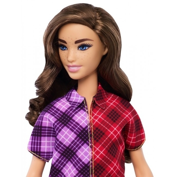 Лялька Barbie Модниця в картатій сукні (GHW53) - фото 3
