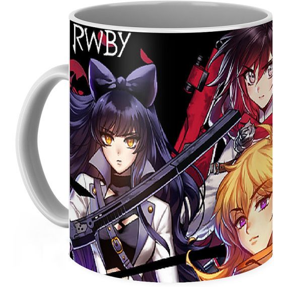 Кружка GeekLand RWBY Червоний, Білий, Чорний, Жовтий RWBY.02.04 - фото 1