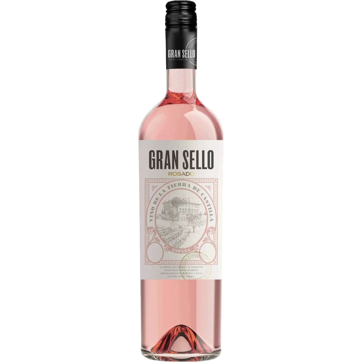 Вино Gran Sello Rosado 2022 розовое сухое 0.75 л - фото 1