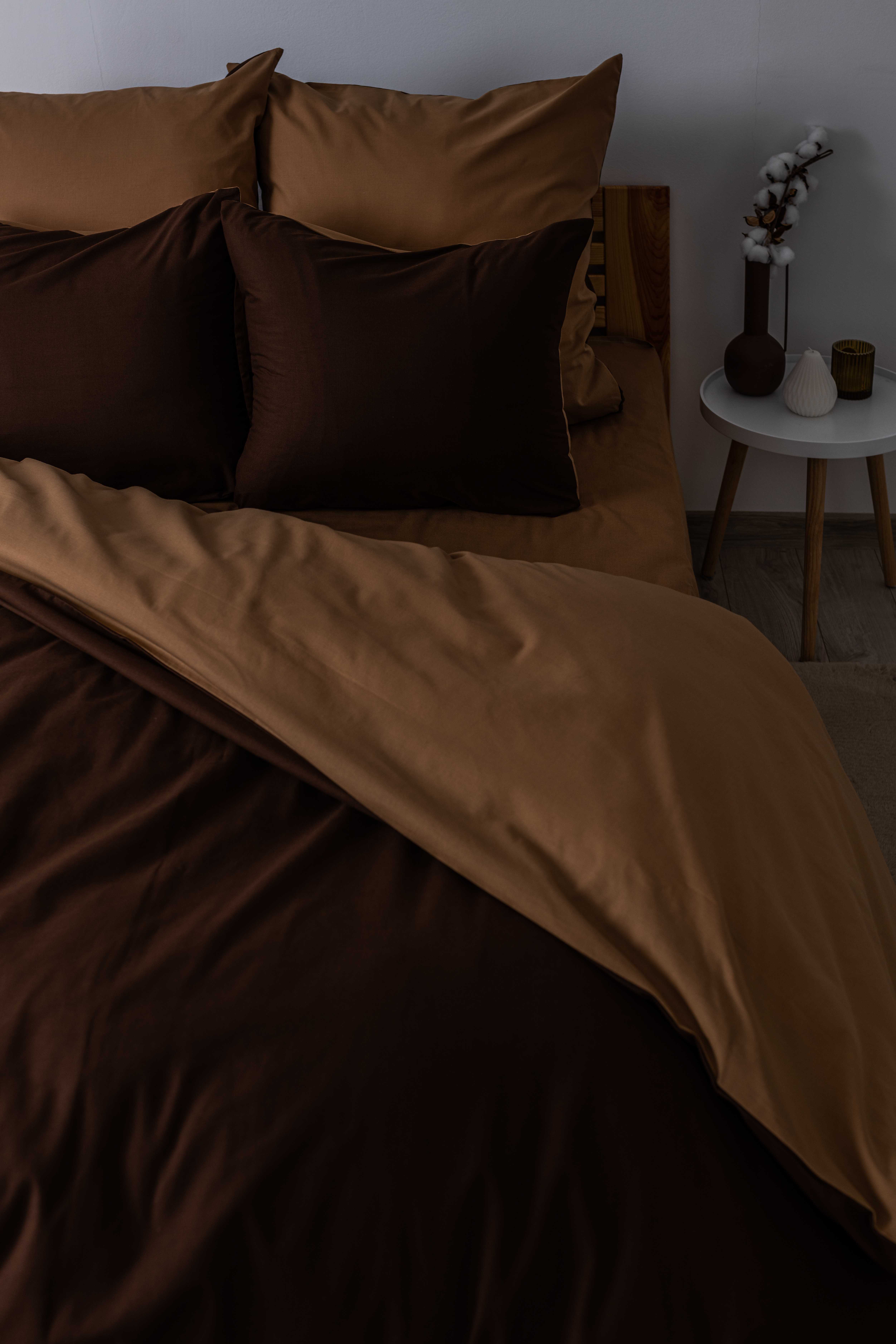 Комплект постельного белья ТЕП Happy Sleep Винный Топаз двуспальный коричневый (2-03795_26213) - фото 4