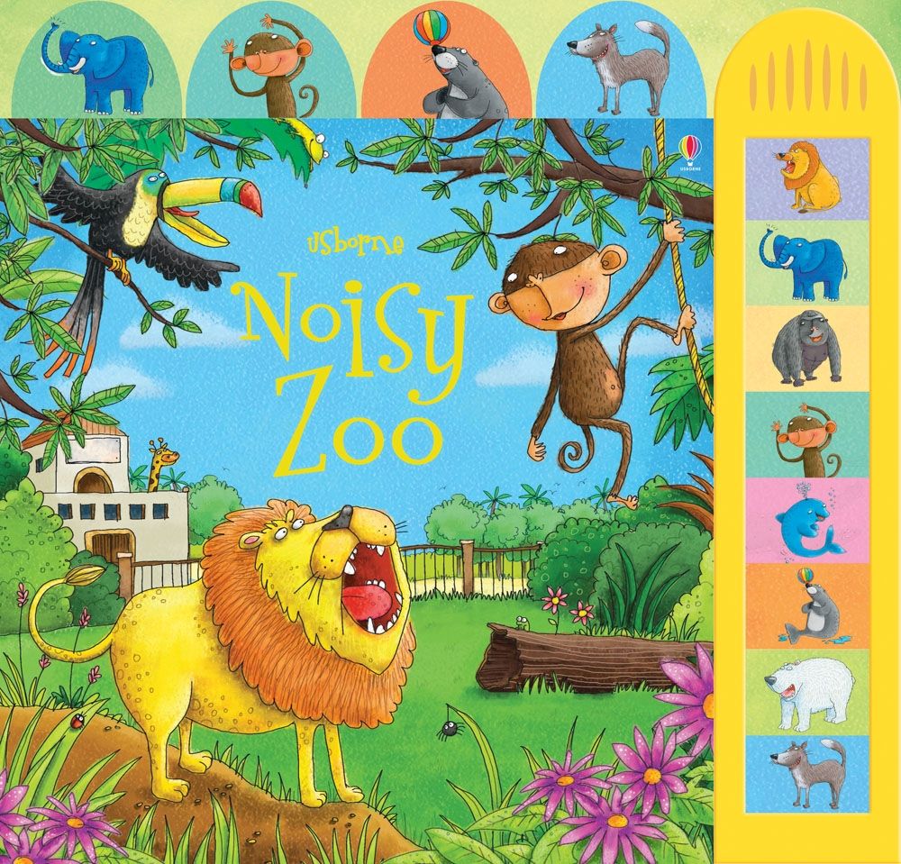 Музыкальная книга Noisy Zoo - Sam Taplin, англ. язык (9780746099162) - фото 1