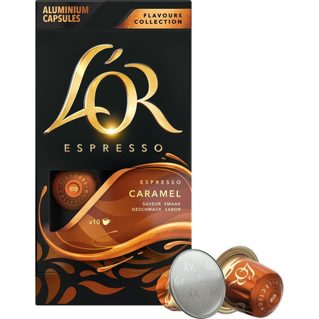 Кава мелена L'OR Espresso Caramel 100% Арабіка в капсулах 10 шт. 52 г - фото 1